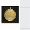 Medal commemorating Admiral Count Orlov and the Battle of Chesme, 1770; reverse by J.B. Gass
