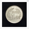 Medal commemorating the Battle of Amager, 1710; reverse by P. Berg