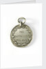 Naval reward medal; reverse by C.G. Fehrman