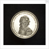 Medal commemorating Admiral Count Wragel; obverse by M. Frumerie