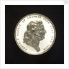 Medal commemorating the centenary of the Swedish Royal Naval Institution; obverse by Lea Ahlborn