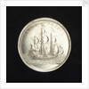 Medal commemorating the Caspian Fleet built, 1785; reverse by T. Iwanov