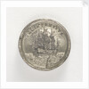 Counter commemorating the arrival of King Charles III in Portugal, 1703; obverse by C. Wermuth