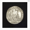 Counter commemorating the victory off the Dardanelles, 1656; obverse by F. Corner