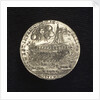 Counter commemorating the launch of the Bucintoro III, 1727; reverse by P. Querini