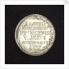 Counter commemorating the demonstration against the Tripoli pirates, 1766; reverse by Mario Soranzo