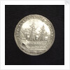 Counter commemorating the victory over the pirates of Tunis, 1790; obverse by M. Badoreo