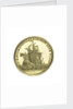 Counter commemorating the sinking of the 'Groenebosch', 1721; obverse by unknown