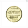Counter commemorating the sinking of the 'Groenebosch', 1721; reverse by Unknown