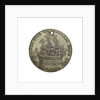 Counter commemorating Rhode Island relieved and evacuated, 1779; reverse by unknown