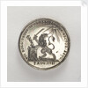 Counter commemorating the Battle of Doggerbank, 1781; obverse by J.M. Lageman