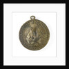 Badge of the Boatmen's Guild of the City of Hertogenbosch; obverse by unknown
