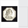 Medal commemorating the presentation to King Louis XV of an eighty-gun ship; obverse by J.C. Roettier