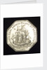 Medal commemorating the presentation to King Louis XV of an eighty-gun ship; reverse by J.C. Roettier