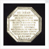 Medal commemorating Etienne François, Duc de Choiseul-Amboise (1719-1785), Minister of Marine by L.O.R.