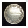 Medal commemorating Admiral Pierre André de Suffren Saint Tropez (1729-1788) by Augustin Dupr