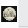 Memorial medal to Admiral Louis Alexandre de Bourbon, Comte de Toulouse (1678-1737), commemorating the action off Malaga 1704; reverse by R. Gayrard