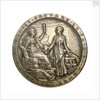 Medal commemorating the opening of the Suez Canal, 1869; obverse by O. Roty