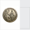 Medal commemorating the opening of the Suez Canal, 1869; obverse by O. Roty
