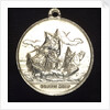 Medal commemorating Samuel Plimsoll (1824-1898) and the coffin-ships; reverse by A. Chevalier