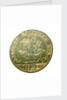 Counter commemorating the building of the thirty-eight gun ship 'Hercules', 1655; reverse by unknown