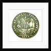 Counter commemorating Queen Marie Ther by unknown