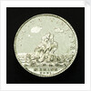 Counter commemorating the British attack on Brest, 1695; reverse by unknown