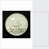 Counter commemorating the British attack on Brest, 1695; reverse by unknown