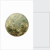 Counter commemorating the bombardment of Barcelona, 1698; reverse by H.