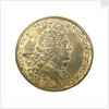 Counter commemorating the Spanish galleons burnt in Vigo harbour, 1703; obverse by H. Roussel