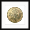Counter commemorating the Spanish galleons burnt in Vigo harbour, 1703; obverse by H. Roussel