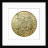 Counter commemorating the Battle of Malaga, 1704; reverse by H. Roussel