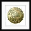 Commemorative counter bearing the legend 'HIC MERCES HIC LABOR'; obverse by unknown