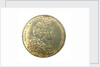 Counter commemorating the plunder of St Christopher and Nevis; obverse by H. Roussel