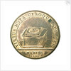 Counter commemorating the plunder of St Christopher and Nevis; reverse by H. Roussel