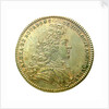 Counter commemorating the French Convoy's safe return, 1708; obverse by unknown
