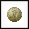 Counter commemorating the French Convoy's safe return, 1708; reverse by unknown