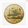 Counter commemorating the Peace of Utrecht, 1713; reverse by unknown