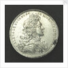 Counter commemorating service against Spain; obverse by unknown
