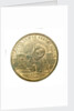 Counter commemorating the new naval gun; reverse by unknown