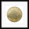 Counter commemorating the new naval gun; reverse by unknown