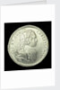 Counter commemorating the opening up of wealthy mines in Louisiana as proposed by Law the banker; obverse by J.C. Roettier