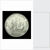 Medal commemorating the Ministry of Marine taken over by M Maurepas; reverse by J. Bernard