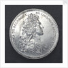 Counter commemorating the dispatch of a squadron to Danzig, 1735; obverse by unknown