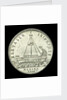 Counter commemorating the landing of the Young Pretender in Scotland, 1746; reverse by J.C. Roettier