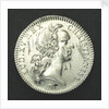 Counter commemorating the naval readiness for Battle; obverse by F. M.
