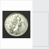 Counter commemorating the naval readiness for Battle; obverse by F. M.