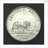 Counter commemorating the Battle of Cape Finisterre, 1747; reverse by F. Marteau