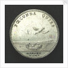 Counter commemorating the increased strength of the navy; reverse by J. Duvivier