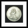 Counter commemorating the completion of the ship-building programme; obverse by J.C. Roettier